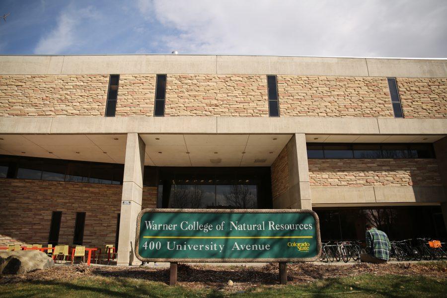 The Warner College of Natural Resources building is pictured on March 21st. Construction on the Smith Natural Resources building is set to begin in May of 2017. (Forrest Czarnecki | Collegian)