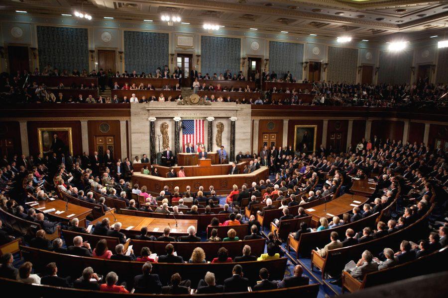 United States Congress. Photo courtesy of Wikimedia Commons. https://upload.wikimedia.org/wikipedia/commons/f/fb/Obama_Health_Care_Speech_to_Joint_Session_of_Congress.jpg