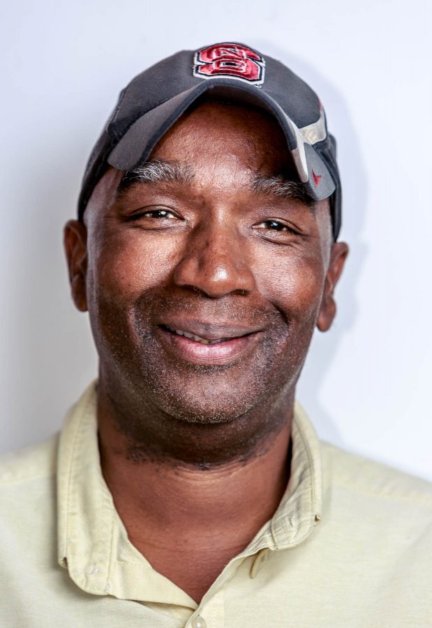 Reggie Sterling, one of FoCo Cafe's most frequent volunteers, was introduced after his church minister brought it up during a homelessness and community outreach sermon. Prior to the Cafe, Reggie had spent three years volunteering with a local rescue mission helping those in need. What surprised him the most was FoCo Cafe's dedication to the community, "here everybody cares for the community and support comes from all sides to keep the place open". In addition to providing meals to everyone in the community, FoCo Cafe also helps "sustain local farmers in producing organic food for better healthy eating". It's this deep connection between consumers and producers that make the Cafe stand out and brings Reggie back time and time again. Here he can help give the homeless and those in need a place to get "a hot meal, a smile, and empowerment". (Davis Bonner | Collegian) 