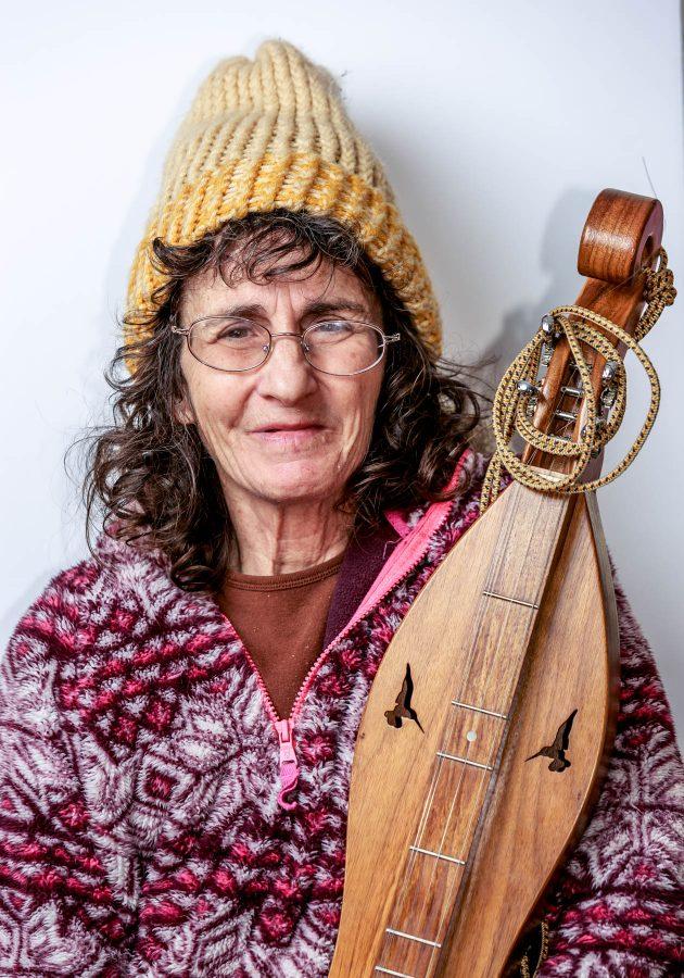 Spring and her significant other Paul are a familiar sight at FoCo Cafe, often visiting up three times a week to volunteer their time for a hot meal. Frequently Spring will play her dulcimer to accompany Paul's bagpipes, much to the delight of the Cafe's customers. It was as I packed up my gear that Paul inquired if I would take a picture of Spring and her dulcimer. Unfortunately, due to some recent health issues resulting in surgery and her hunt for a job, I was unable to get a full interview with her. However, her warm smile and caring attitude made it clear she was an important part of the FoCo Cafe family. (Davis Bonner | Collegian)