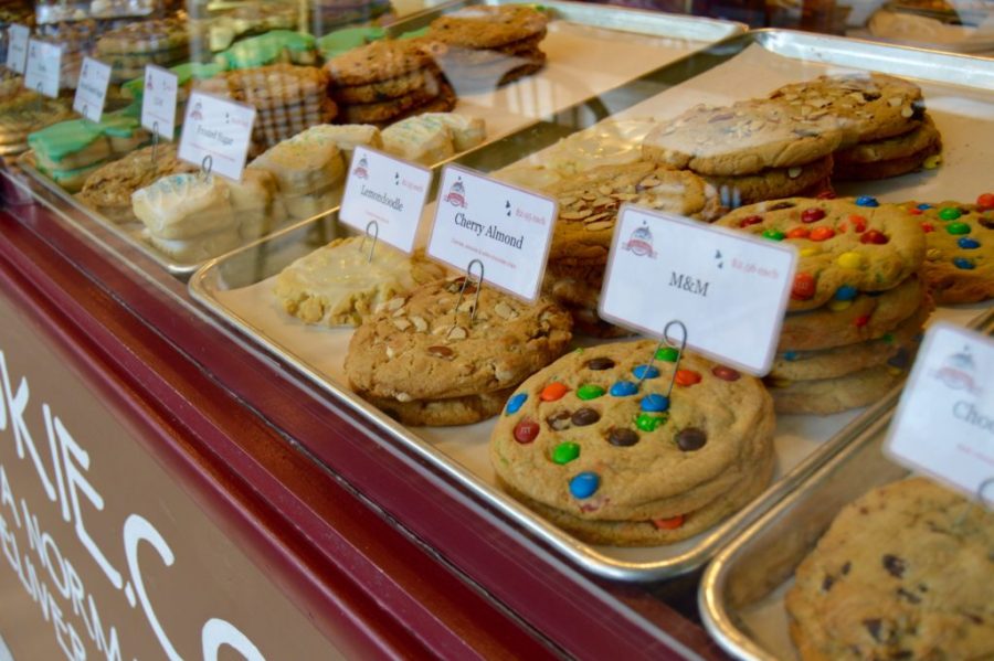Cookie selection at Marys Mountian Cookies. Photo credit: Brianna Nash
