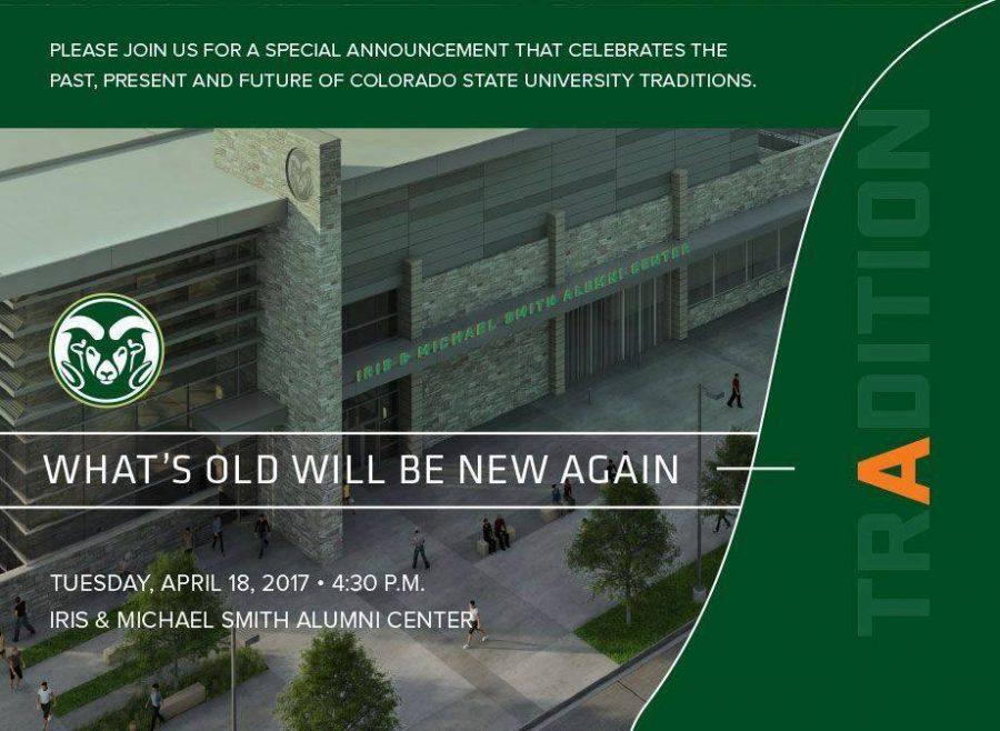 Secret CSU announcement revealed this afternoon