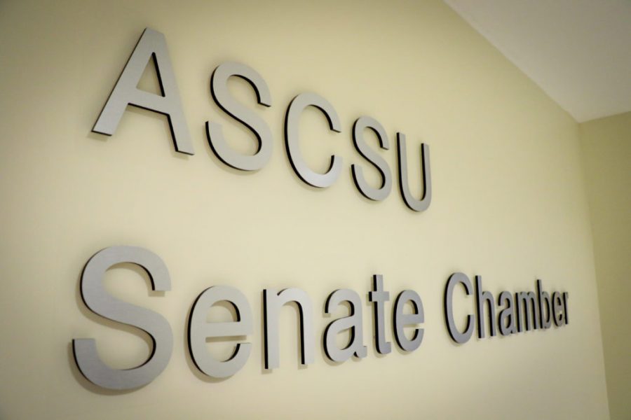 The ASCSU Senate Chamber (Collegian file photo).