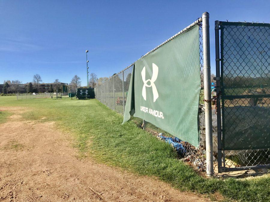 Thirty-five years after being built by the CSU coaching staff, the practice field still stands (Chad Deutschman | Collegian) 