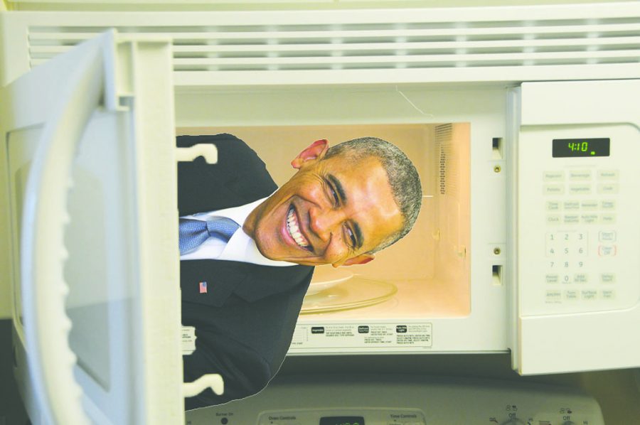 Seriously: What did Obama see through the microwave?