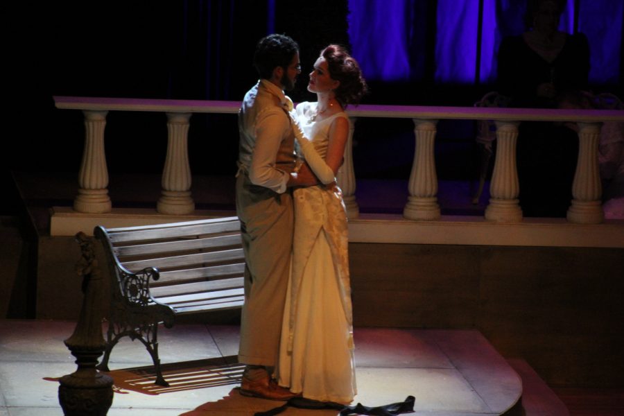 During the climax of A Little Night Music, one of the couples truly finds love. Photo credit: Christian Johnson