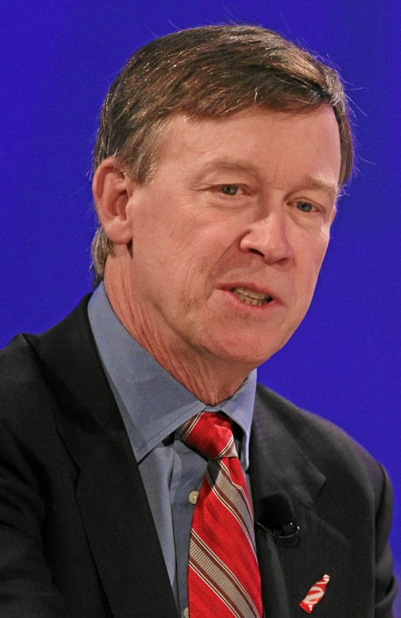Governor John Hickenlooper (Photo courtesy of Wikimedia Commons)
