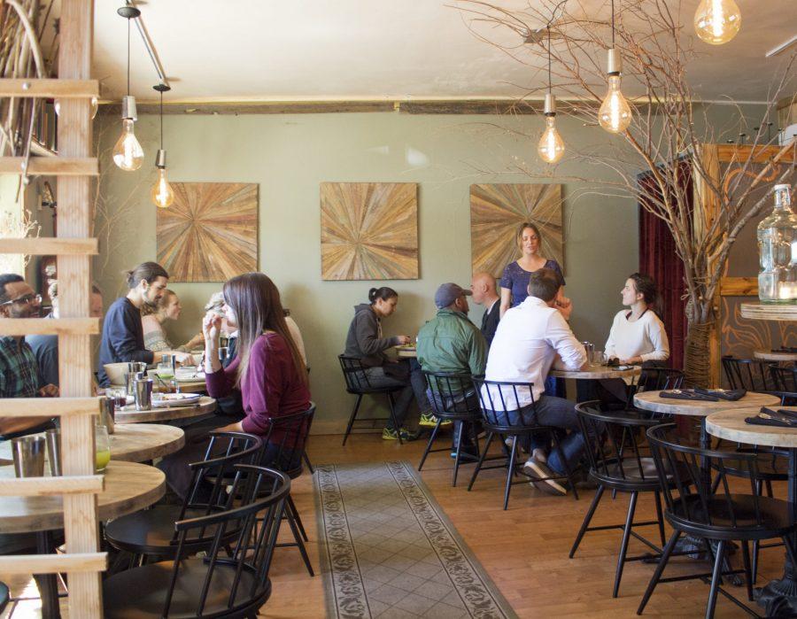 The Gold Leaf Collective interior. (Brooke Buchan | The Collegian)