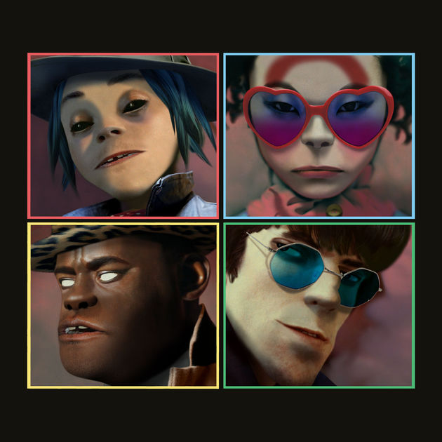 Cover art for Humanz.
