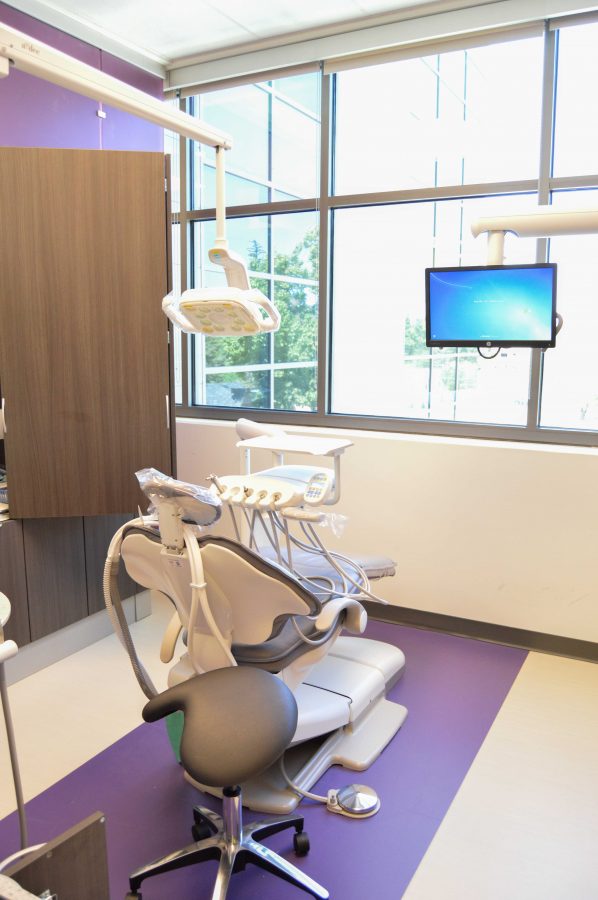 The new CSU Health Center features a student dental service facility. Photo by Olive Ancell | Collegian