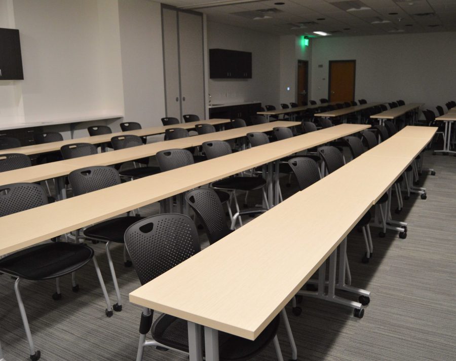 The CSU Health and Medical Center features multipurpose classrooms for educational and staff purposes. Photo by Olive Ancell | Collegian