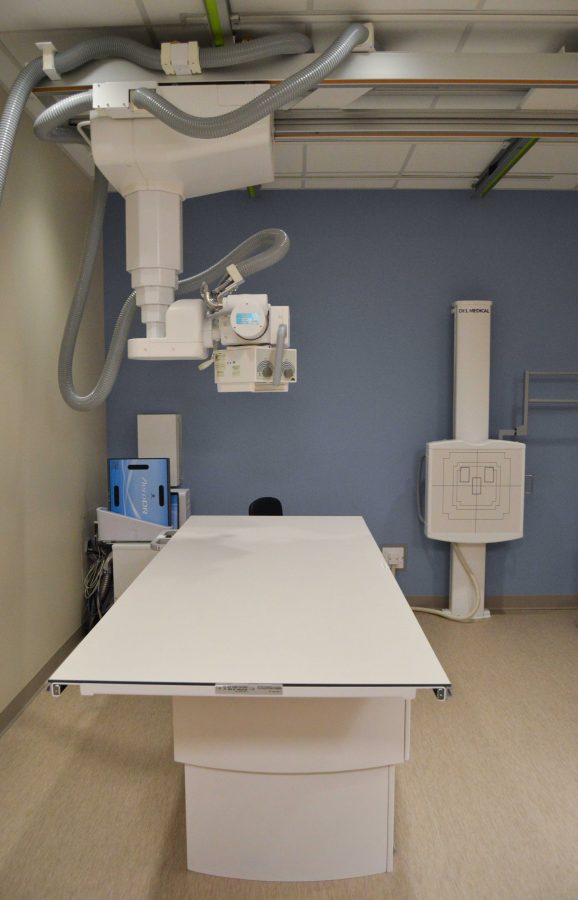 A radiation facility is a new aspect of the CSU Health and Medical Center that was not featured at CSU before. Photo by Olive Ancell | Collegian