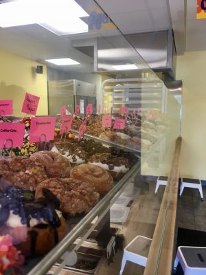showing the different types of donuts