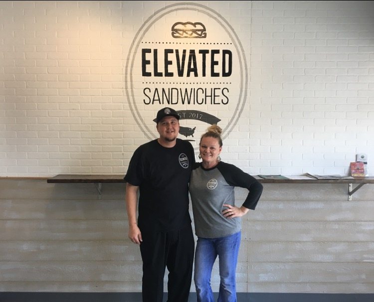 Matt and Holly Iafeliece are the owners of the new craft restaurant in north College Elevated Sandwhiches. Photo credit: Jonny Rhein
