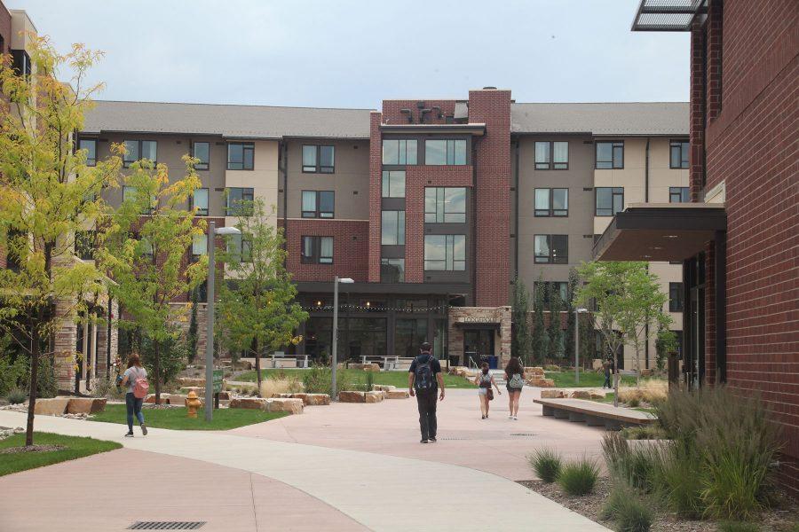 Aggie Village on the North side of the CSU Campus has become one of the most popular apartment living locations for students over the last year since it was built in Fall 2016. (CJ Johnson | Collegian)