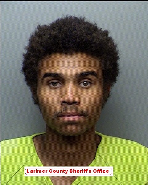 Dominic Charles Jackson was apprehended the morning of Sept. 7 during a traffic stop on a stolen vehicle at Prospect Road and Whitcomb Street. (Photo courtesy of Larimer County Sheriffs Office)