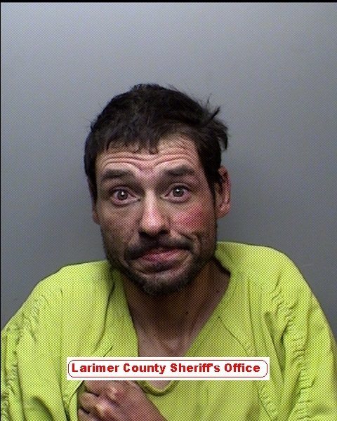 Authorities arrested Leonard Francis Simonini who set his house on fire with fireworks and killed a cat inside the home Monday evening. (Photo courtesy of Larimer County Sheriff's Office)