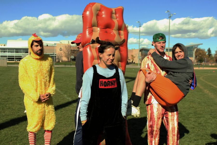 Zach Radcliffe and the Meat Sweats are an ultimate frisbee team who come from Denver. Their team name is inspired by Nathaniel Rateliff and the Night Sweats, a blues band also based in Denver. (Sarah Ehrlich | Collegian)