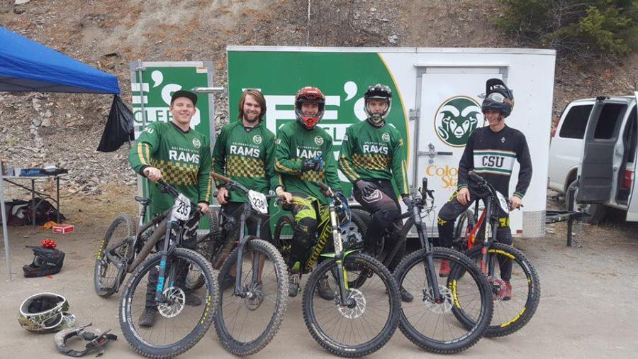 The CSU Mountain Biking Club places 6th in the Nation. (Photo provided by CSU Cycling Club) 