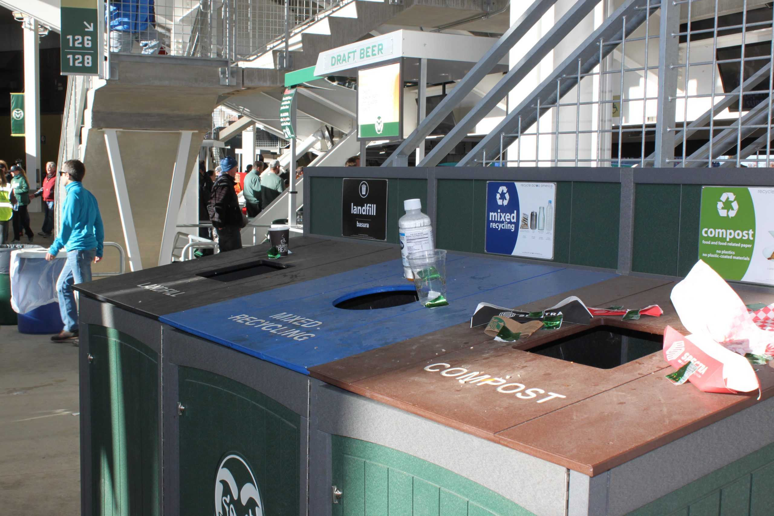 CSU's Zero Waste Team keeps gameday waste out of landfill - The Rocky ...