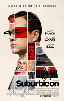 Suburbicon is replete with energy, but lacks a strong, credible story and characters