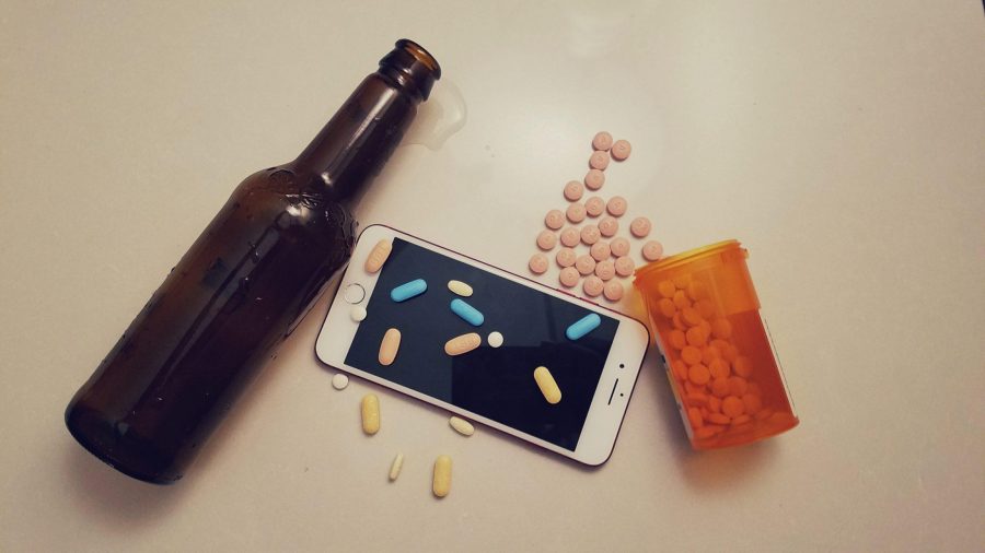 Addiction in forms other than drugs and alcohol. Dr. Bruno Sobral explored addiction in forms other than drugs and alcohol and how society looks at addiction in all its forms. (Matt Tackett | Collegian)