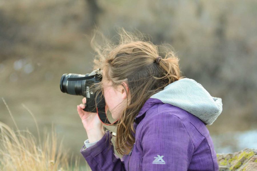 Mary Howerton, a student at Colorado State studying biomedical sciences enjoys  going on wildlife photography trips to manage stress. (Robert Scarselli | Collegian)