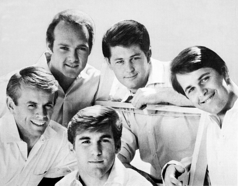 The Beach Boys in 1965 (Courtesy of Capitol Records)