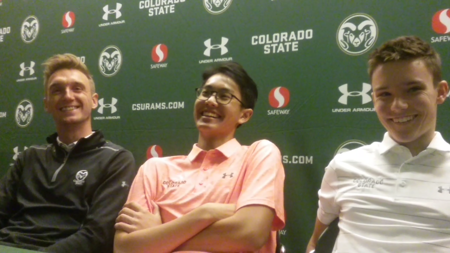 CSUs foreign golfers share a laugh