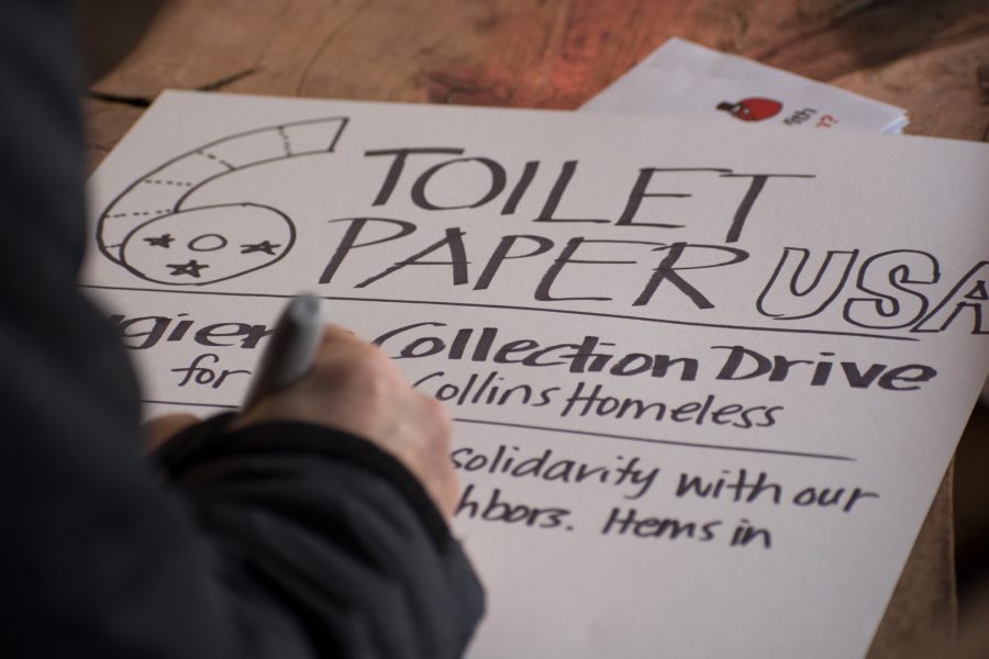 As a response to the overall negative interactions between conservative organization TPUSA and the Fort Collins community, the Fort Collins Democratic Socialists of America host Toilet Paper: USA, an event designed to collect high demand toiletries for the homeless community in Fort Collins. The organization plans to distribute the collected products directly, along with other organizations such as Support the Girls - Fort Collins and Homeless Gear. DSA works to turn this negative event into a day of positive action for our community. (Robert Scarselli | Collegian)