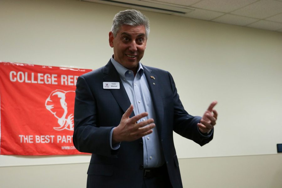 Victor Mitchell Discusses his disapproval of congress (Collegian | Devin Cornelius