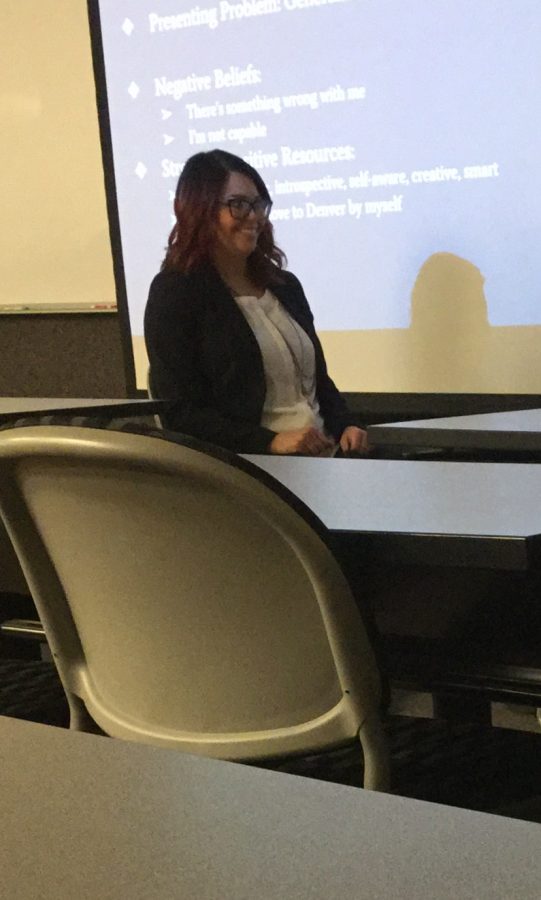 Counselor Isabel Perez discusses eye movement desensitization reprocessing therapy