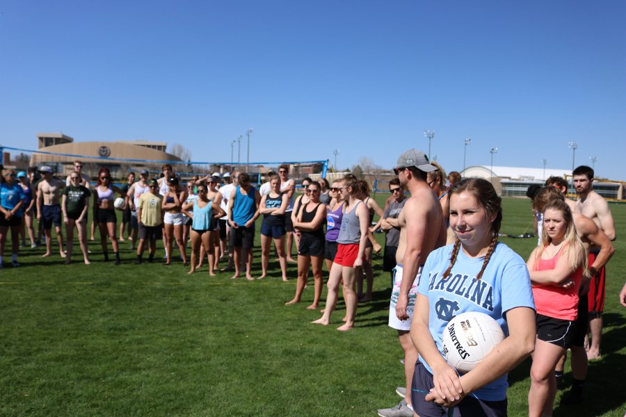 Students gather as the rules of the tourny are explained. (Devin Cornelius | Collegian)