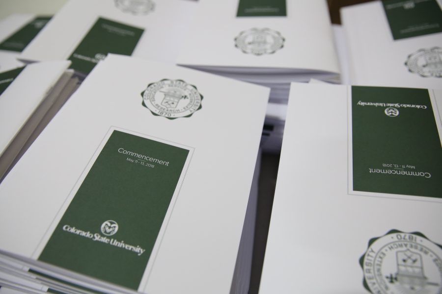 Colorado State University held the graduation ceremony for the College of Agricultural Sciences on May 12, 2018 at Moby Arena.  (Forrest Czarnecki | The Collegian)