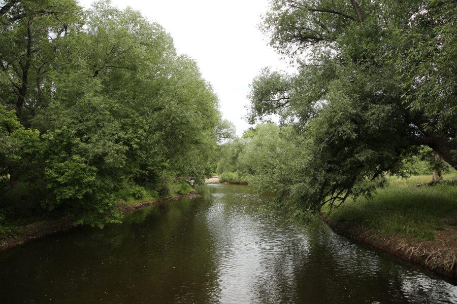 The Cache la Poudre River is pictured at Legacy Park in Fort Collins. Fort Collins police found the body of Cordell Starkey in the river on June 24th.  (Forrest Czarnecki | The Collegian)