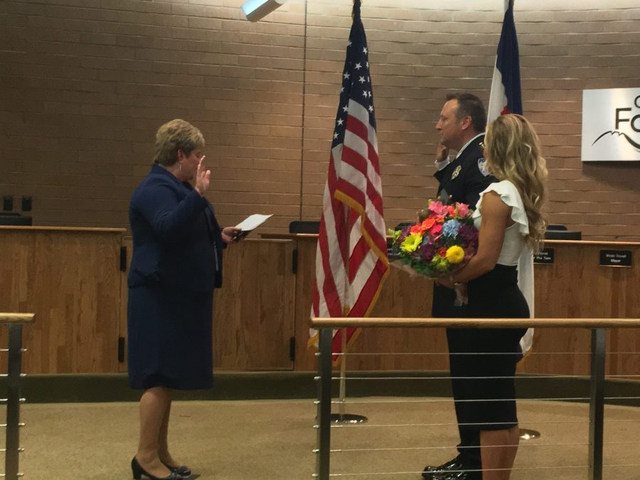 Jeffrey Swoboda formally sworn in as Fort Collins chief of police