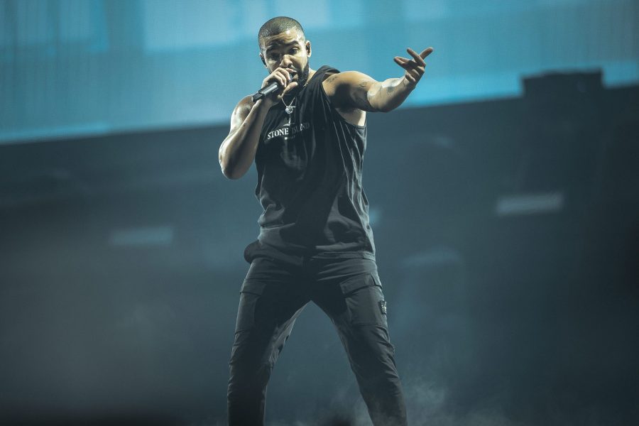 The Canadian singer, songwriter and rapper Aubrey Drake Graham, better know by his stage name Drake, performs at Royal Arena on March 7, 2017 in Copenhagen, Denmark. (Gonzales/Samy Khabthani/Avalon/Zuma Press/TNS)