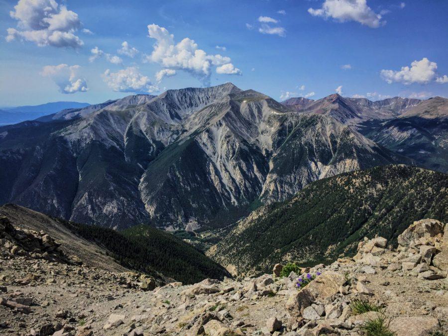 View from Mount Princeton, a Colorado 14er, near Buena Vista, CO. (Britta Shafer)
