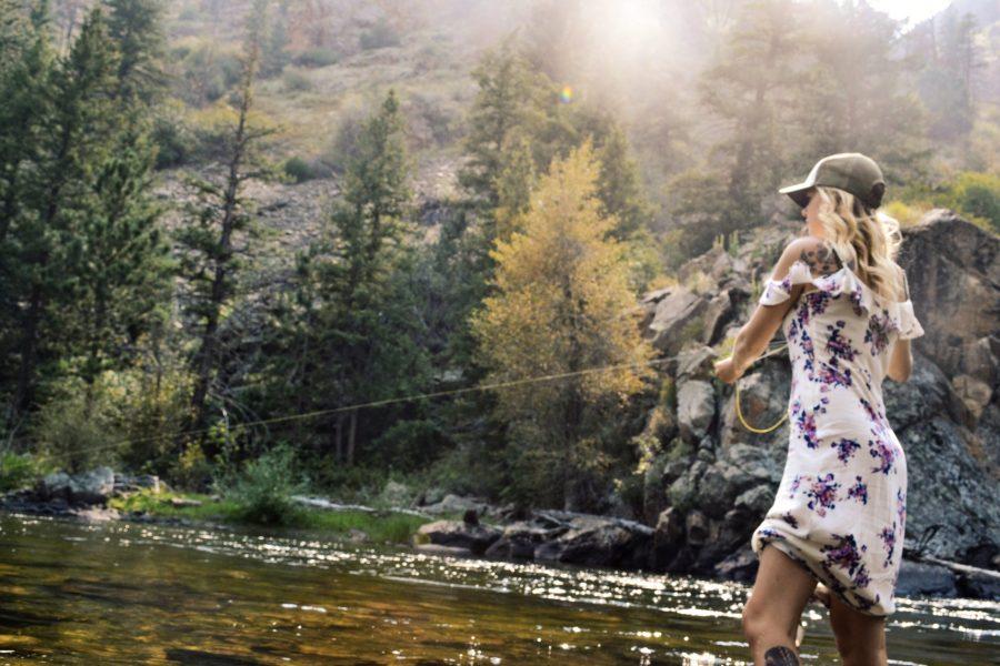 Getting fancy while fishing| Piper Dunn