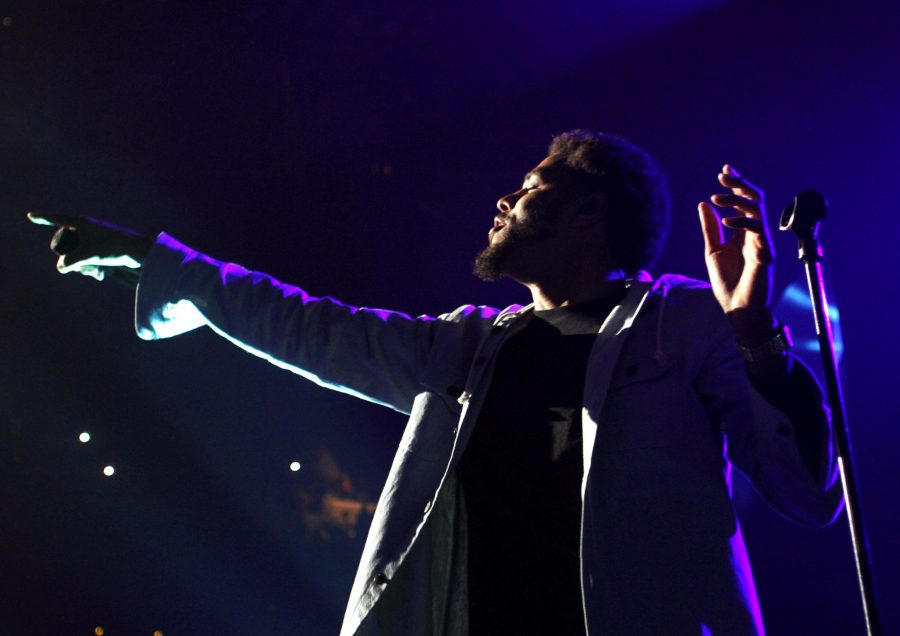 J. Cole performs during the Power 105.1 Powerhouse Concert at the Barclays Center in Brooklyn, New York on Oct. 30, 2014. (Donna Ward/Abaca Press/TNS)