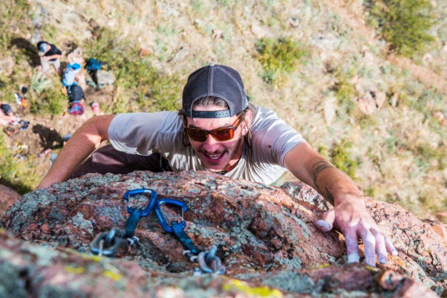 Climbing the Horsetooth Area