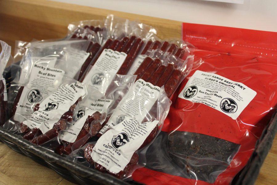 Ram Country Meats is located in the Animal Sciences Building and hosts meat sales every Wednesday through Fridays from 12 to 6pm. The meat sold includes a wide variety from beef jerky to large cuts of fresh beef. (Matt Begeman | The Collegian)