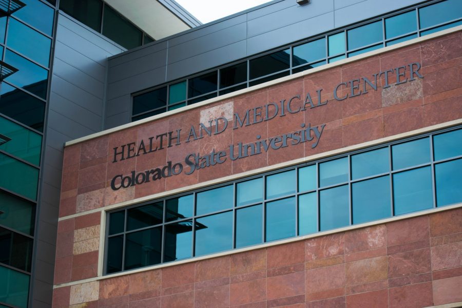 The New CSU Health and Medical Center located on the corner of College and Prospect. 