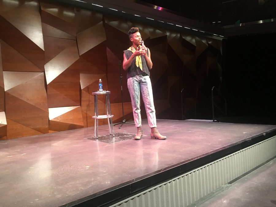 Sasheer Zamata was the headliner for the annual Homecoming Comedy Show on October 10 where she primarily discussed race relations, drug experiences and feminism. Henry Netherland | Collegian