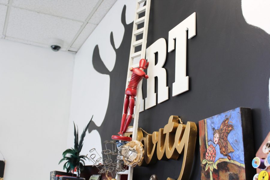 Who Gives a Scrap is an recycle art store located off Shields and Drake. They accept donations of used art supply including dolls, paints, stamps, wood, fabrics and more. (Clara Scholtz | Collegian)