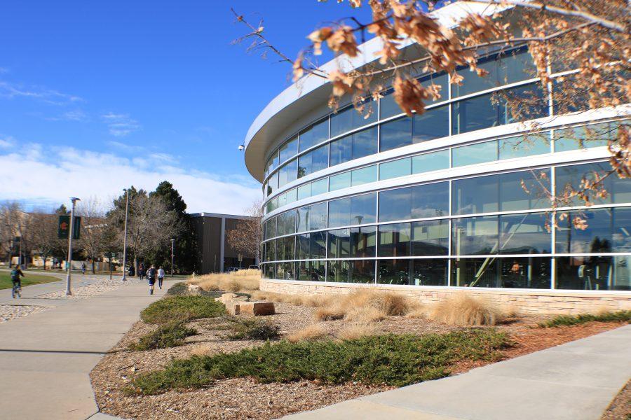The CSU Recreation Center has over 100 machines that all face out to the IM fields and horsetooth mountain. (Devin Cornelius | Collegian)
