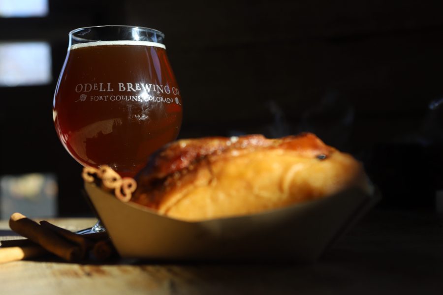 Odell Brewing Company and the Silver Grill Cafe teamed up to create their annual CinnsationAle: a sweet, autumn ale infused with cinnamon rolls. The ale will be on tap at Silver Grill and Odell until supplies run out. (Brooke Buchan | Collegian)