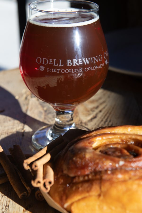 Odell Brewing Company and the Silver Grill Cafe teamed up to create their annual CinnsationAle: a sweet, autumn ale infused with cinnamon rolls. The ale will be on tap at Silver Grill and Odell until supplies run out. (Brooke Buchan | Collegian)