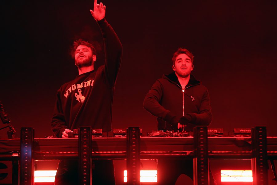 Andrew Taggert and Alex Pall of the Chainsmokers performs at the 2019 Winter X-Games in Aspen, Colorado. (Elliott Jerge | Collegian)