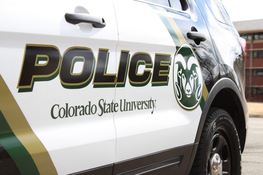 Colorado State University patrol car. (Susie Heath | The Collegian)